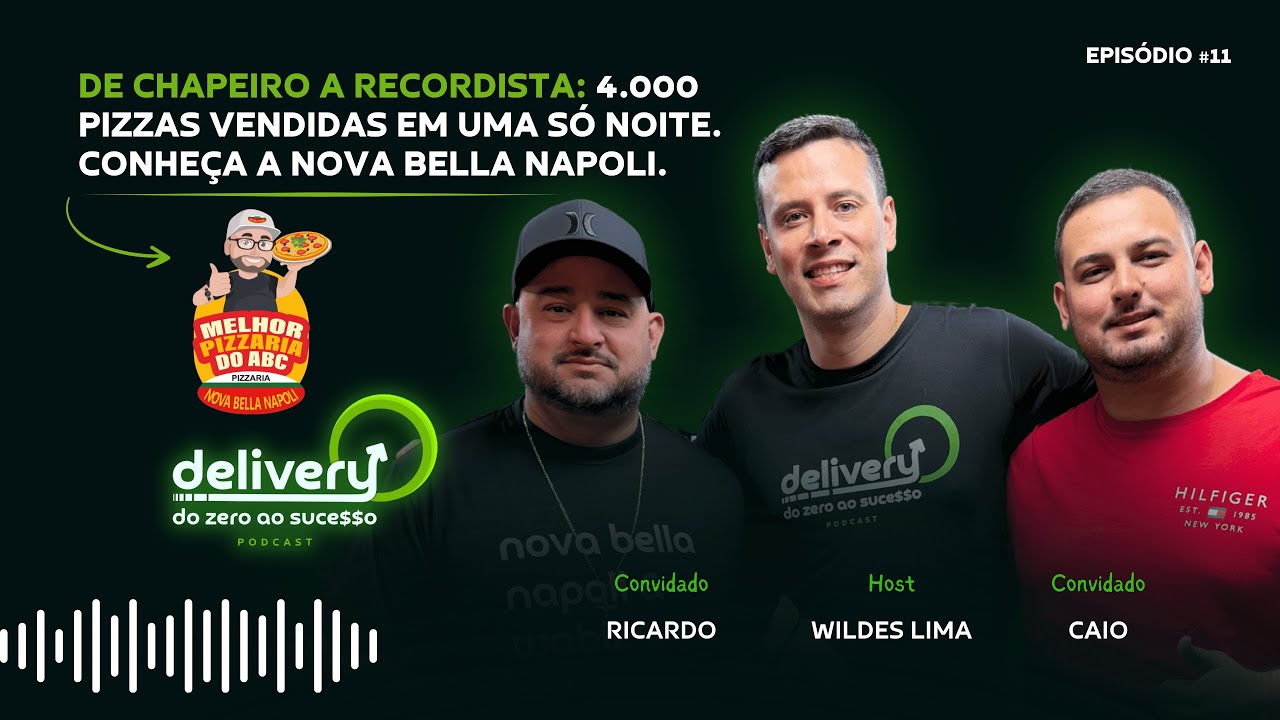 Delivery do zero ao sucesso com Ricardo e Caio - NOVA BELLA NAPOLI  #11