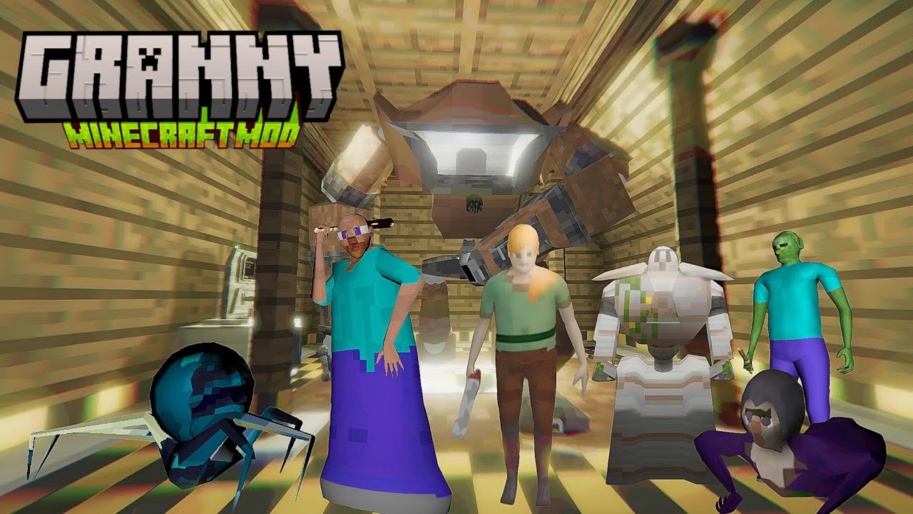 Granny Legacy Minecraft Mode Version 1.1.2