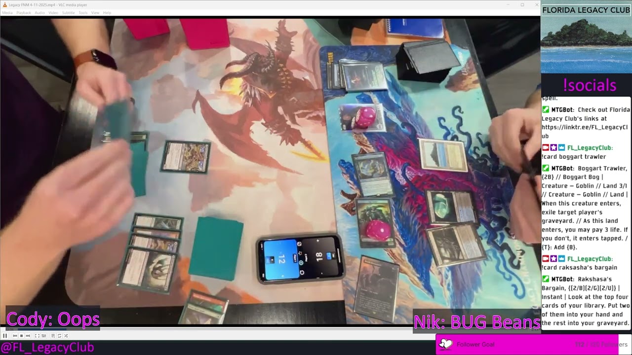 Legacy FNM w/ Commentary 4/11/2025 - Magic the Gathering