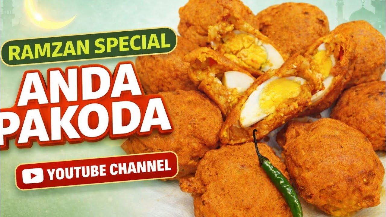 Ramzan special anda pakoda l street style pakoda recipe l easy recipe by @cookingsufiyana 