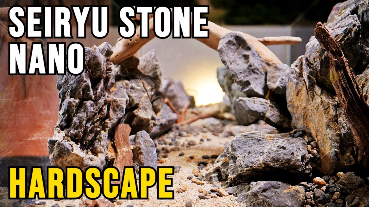 Seiryu Stone Nano Aquascape - Hardscape