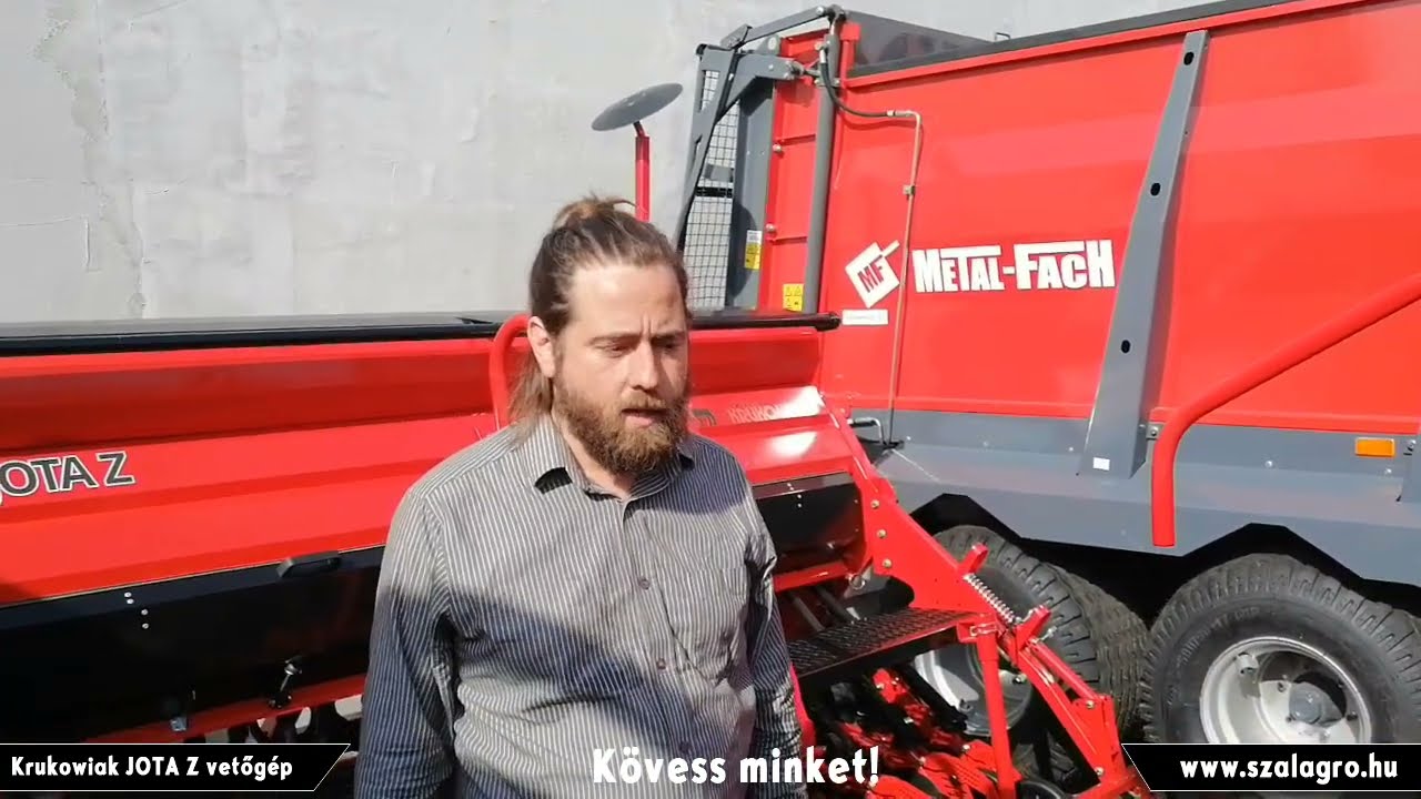 Ismerje meg a Krukowiak JOTA Z vetőgépet