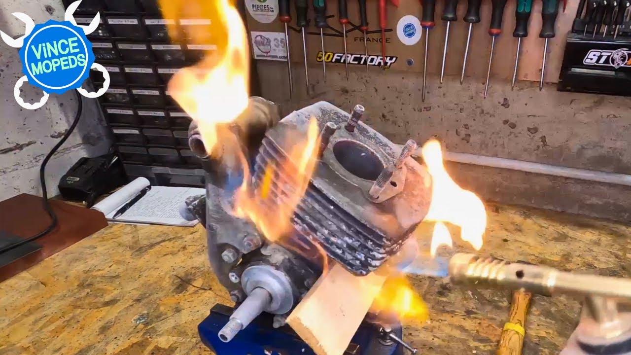 Moteur de Peugeot 103 Bloqué : j’emploie la Manière FORTE ! 💪🏻 🔥