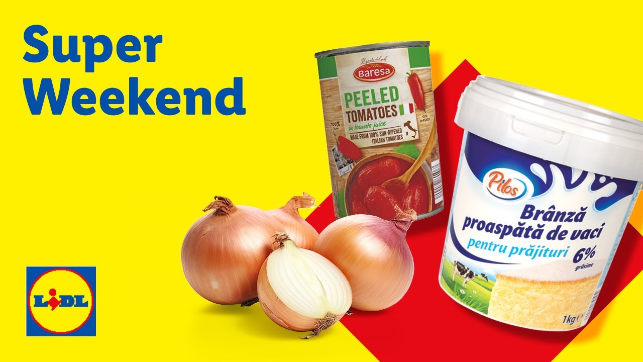 Super Weekend la Lidl &bull; din 11 Octombrie 2025
