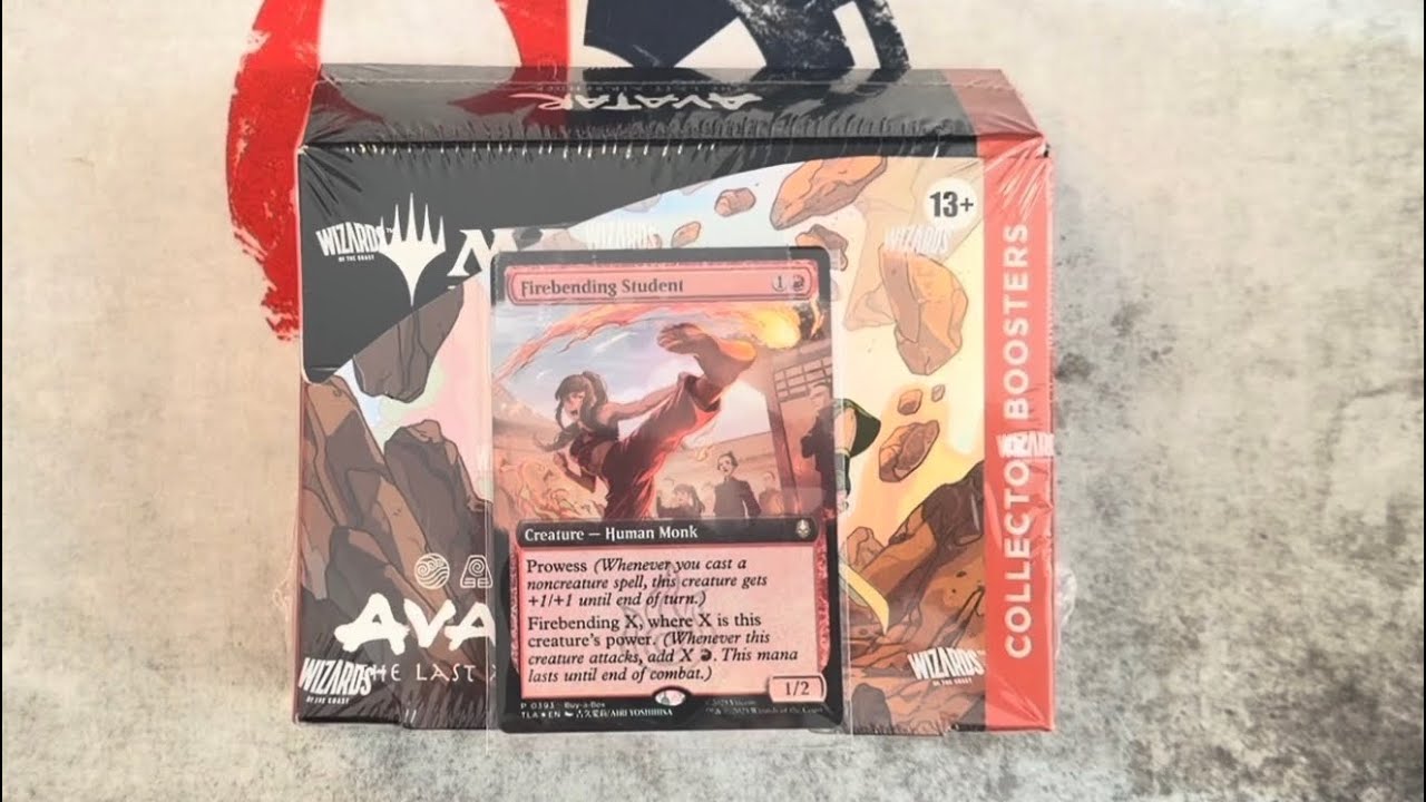 НОВИНКА! Открытие коллекционной коробки Avatar X Magic the Gathering!