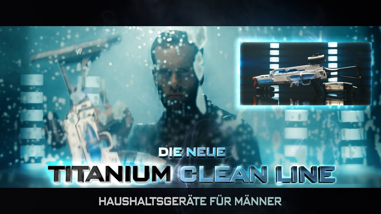 Die Titanium Clean Line - Haushaltsger&auml;te f&uuml;r M&auml;nner