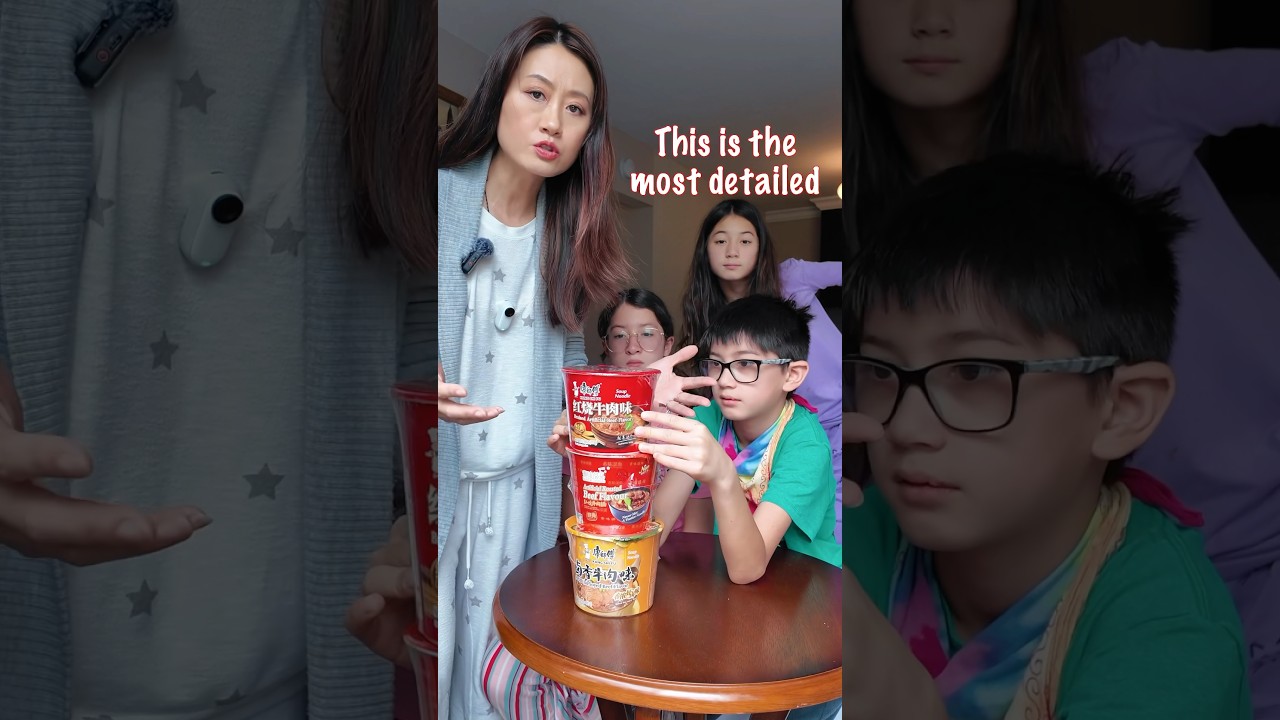 The most detailed instructions HOW TO MAKE INSTANT NOODLES with Chinese Mom