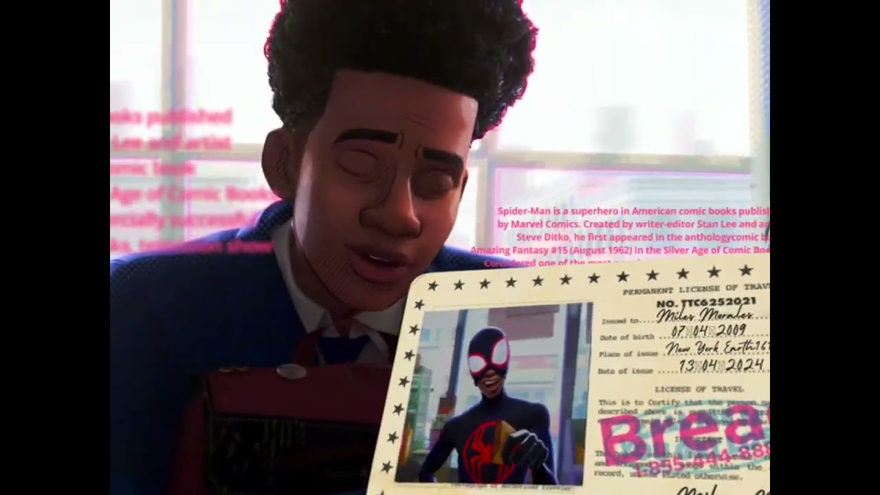 [Recreate] Miles Morales Spider-Man Mograph Edit