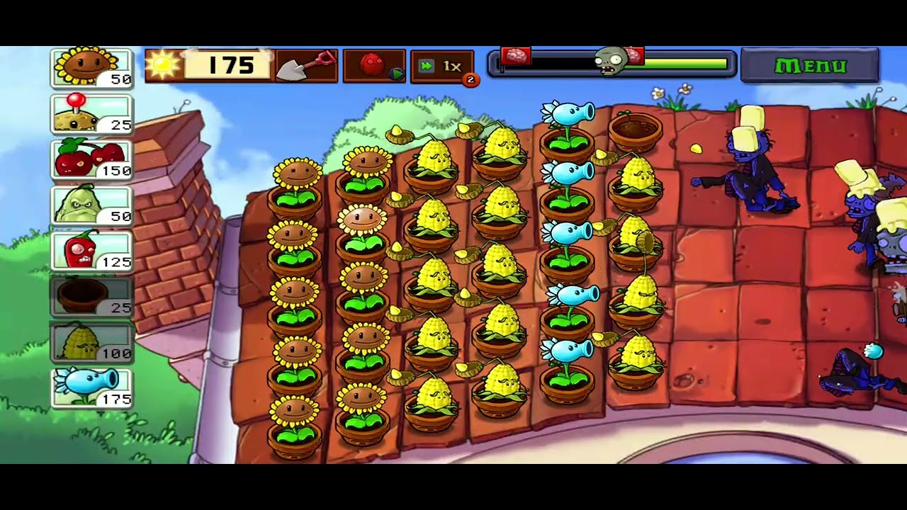 Plants vs Zombies 2026 - Adventure (first time) 5-8