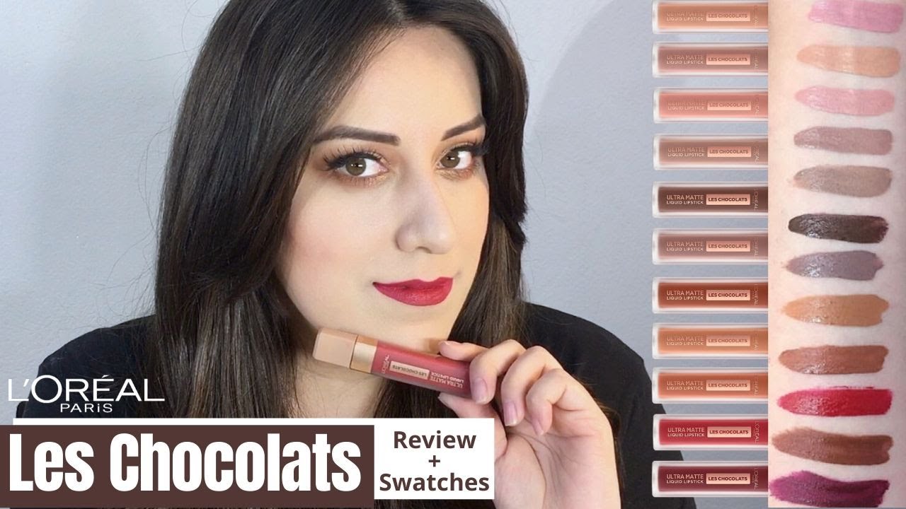 LES CHOCOLATS | ULTRA MATTE LQUID LIPSTICK |  L'OREAL