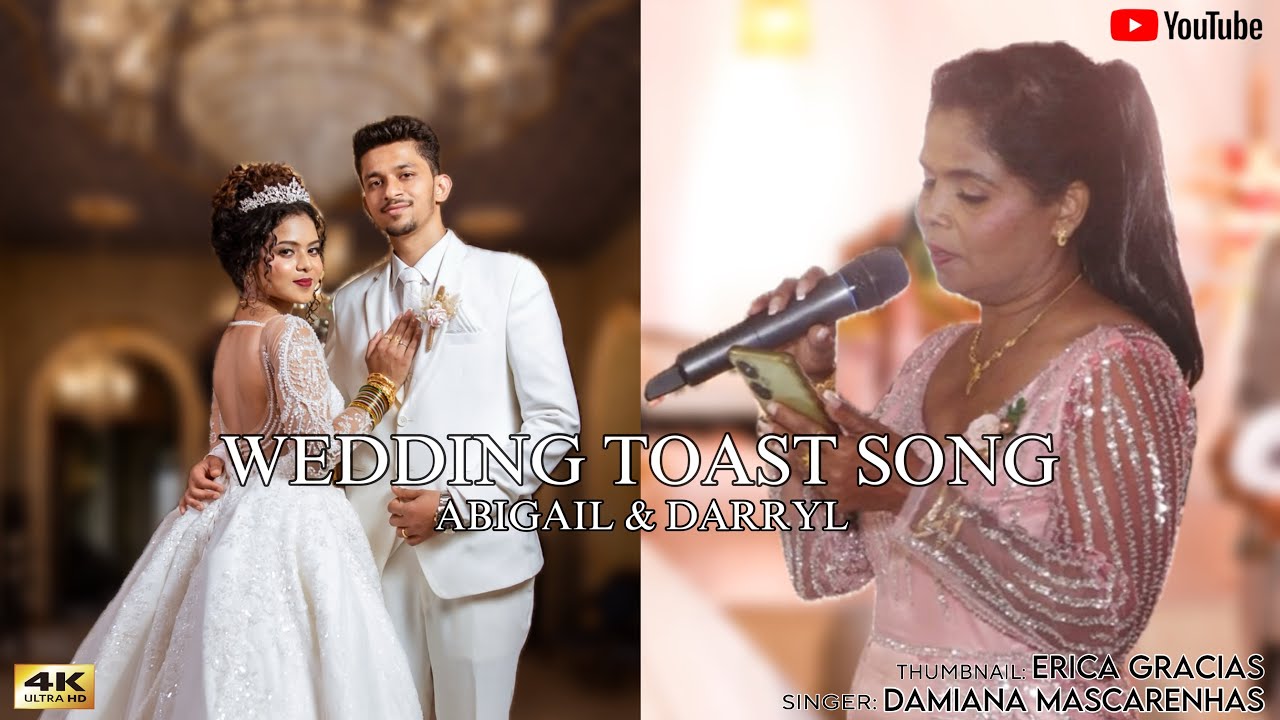 New Konkani Wedding Toast Song 2025 | Singer DAMIANA MASCARENHAS