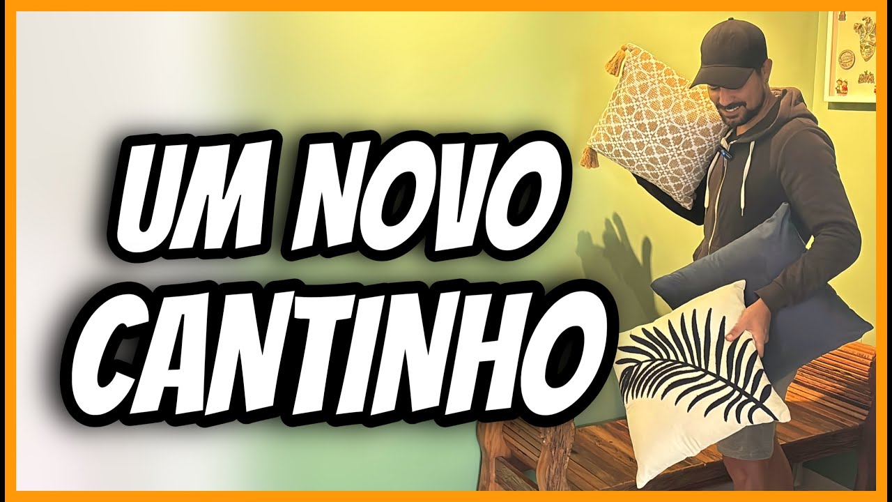 FIZEMOS um LUGAR ACONCHEGANTE em CASA que NÃO DÁ VONTADE de SAIR | Henrique Buttler