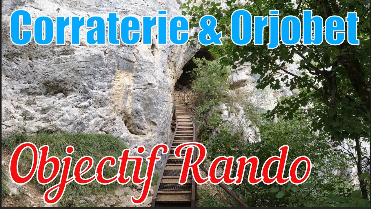 Objectif Rando: Grotte d'Orjobet, Vire Corraterie 74 #montagne #voyage #lacs #trekking