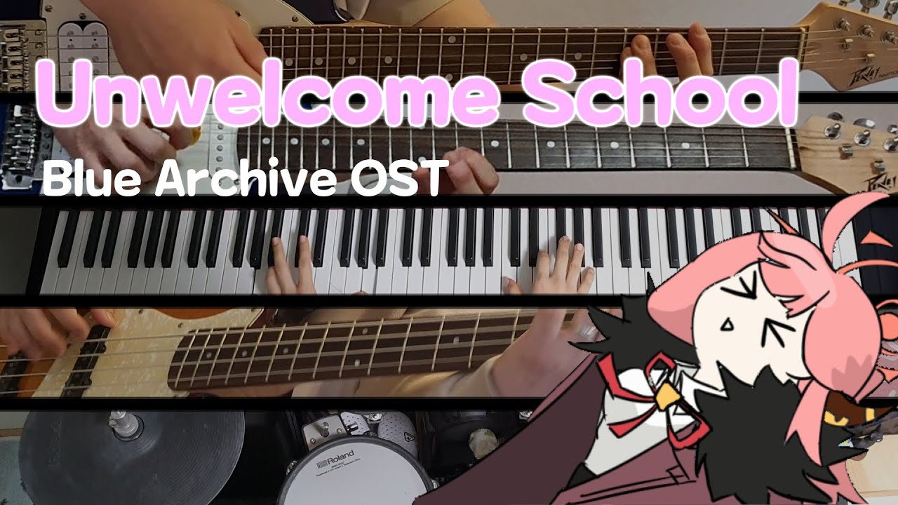 Unwelcome school (BlueArchive OST) / BAND COVER