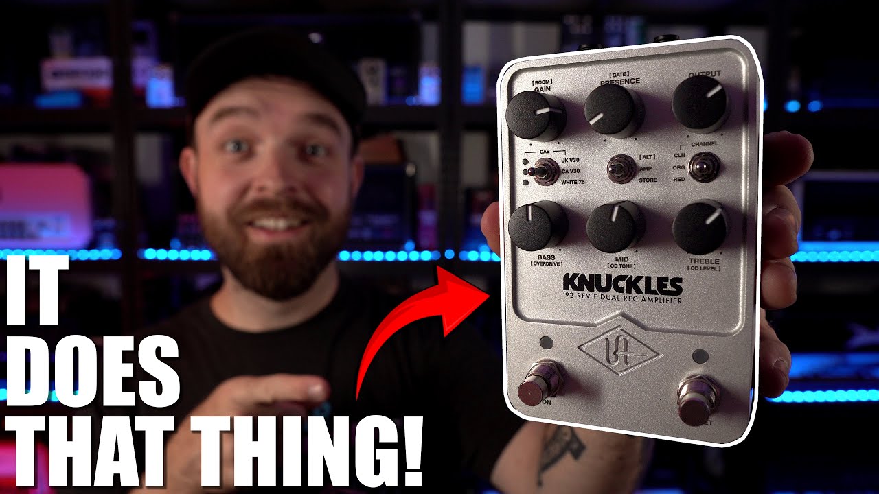 FINALLY a good Rectifier pedal?! (UAFX Knuckles)