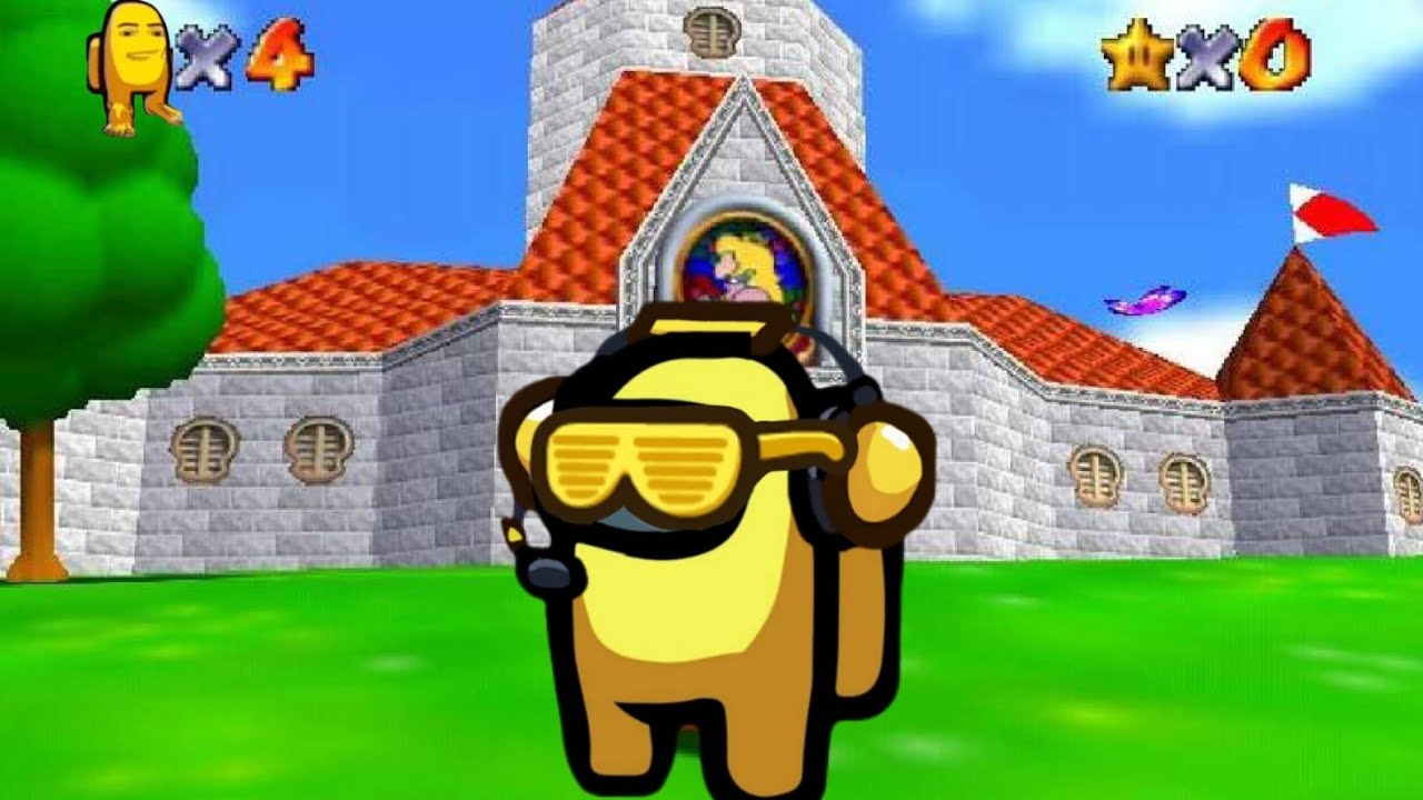 Mario 64 pero es un caos