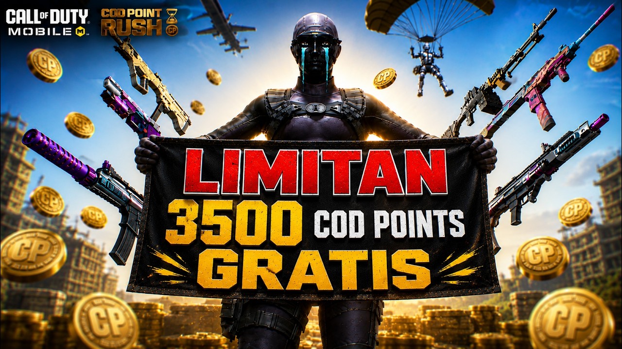REVELADO! LIMITAN los 3500 Cod Points GRATIS | COD Mobile