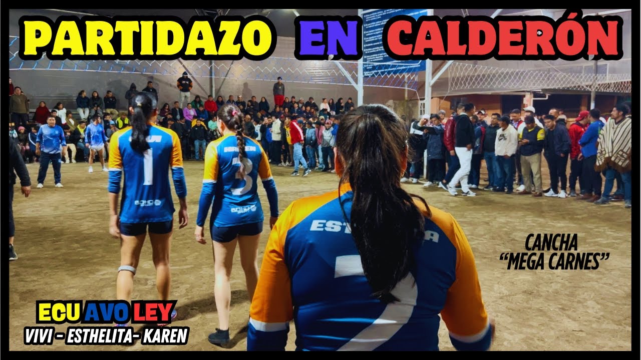 😱✨¡𝗠𝗨𝗖𝗛𝗢 𝗟𝗢𝗧𝗘!✨😱 PARTIDAZO en CALDERÓN꙳Las Vivis vs Fadhelec꙳🇪🇨| ECUAVOLEY - ECUADOR 2025