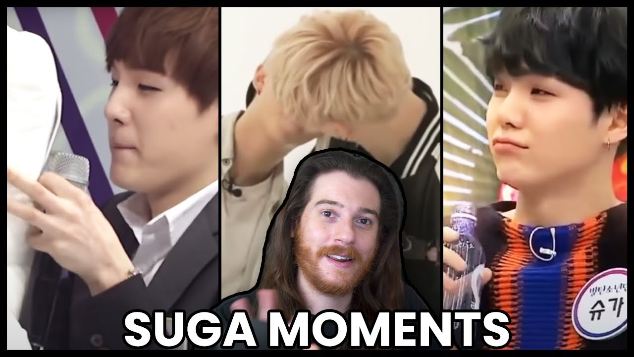 BTS: suga moments you have never seen? REACTION!