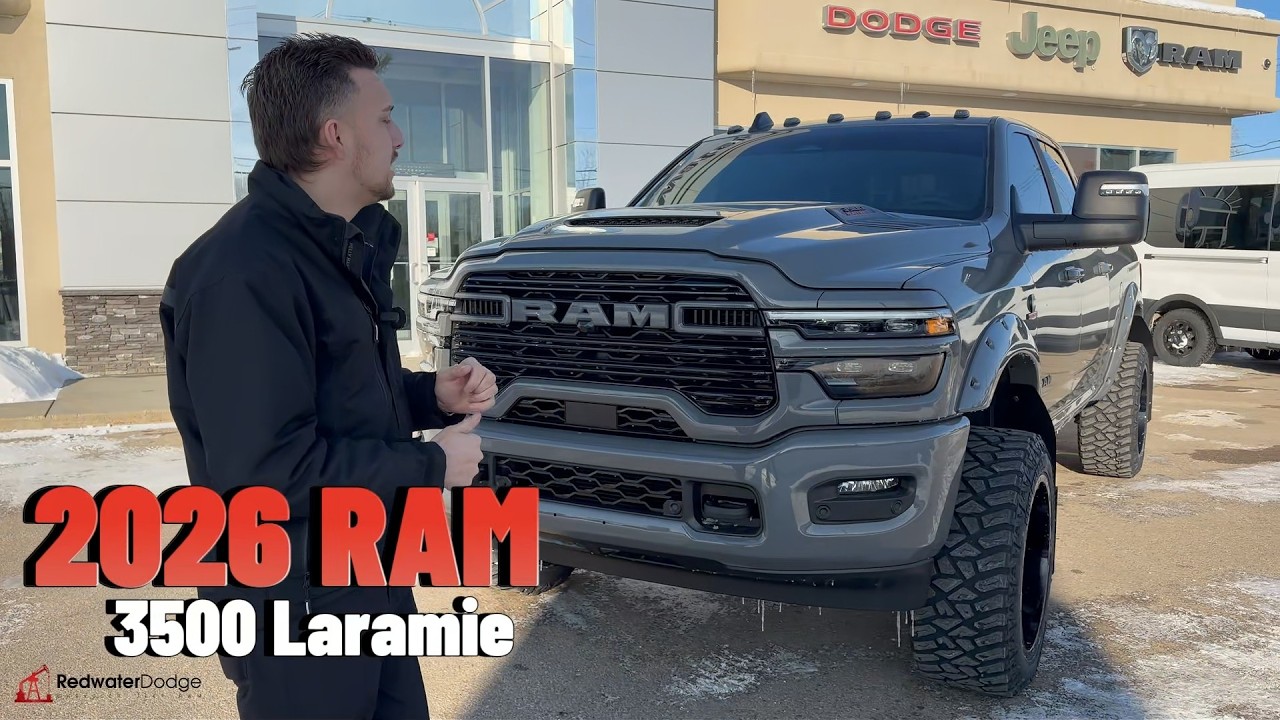 Fresh Build! 2026 RAM 3500 Laramie Night Edition 