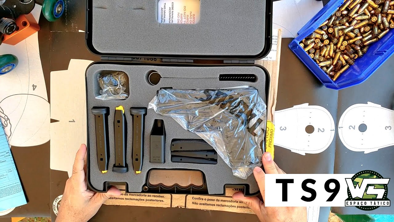 UNBOXING e REVIEW | TS9 | Taurus Striker 9x19mm
