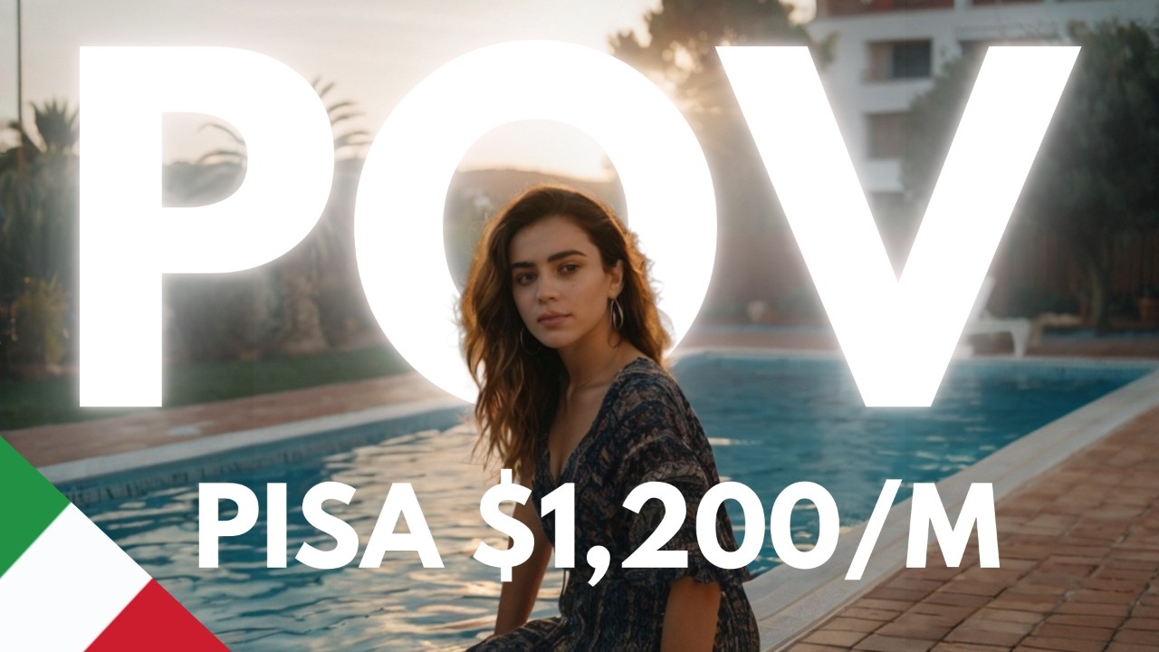 Cost of Living in Pisa Italy – $1,200/Month Cheapest Possible?