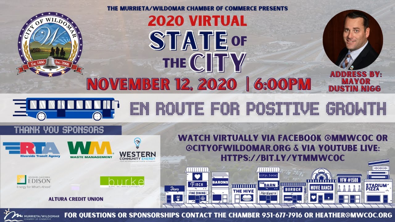 2020 Virtual State of the City of Wildomar