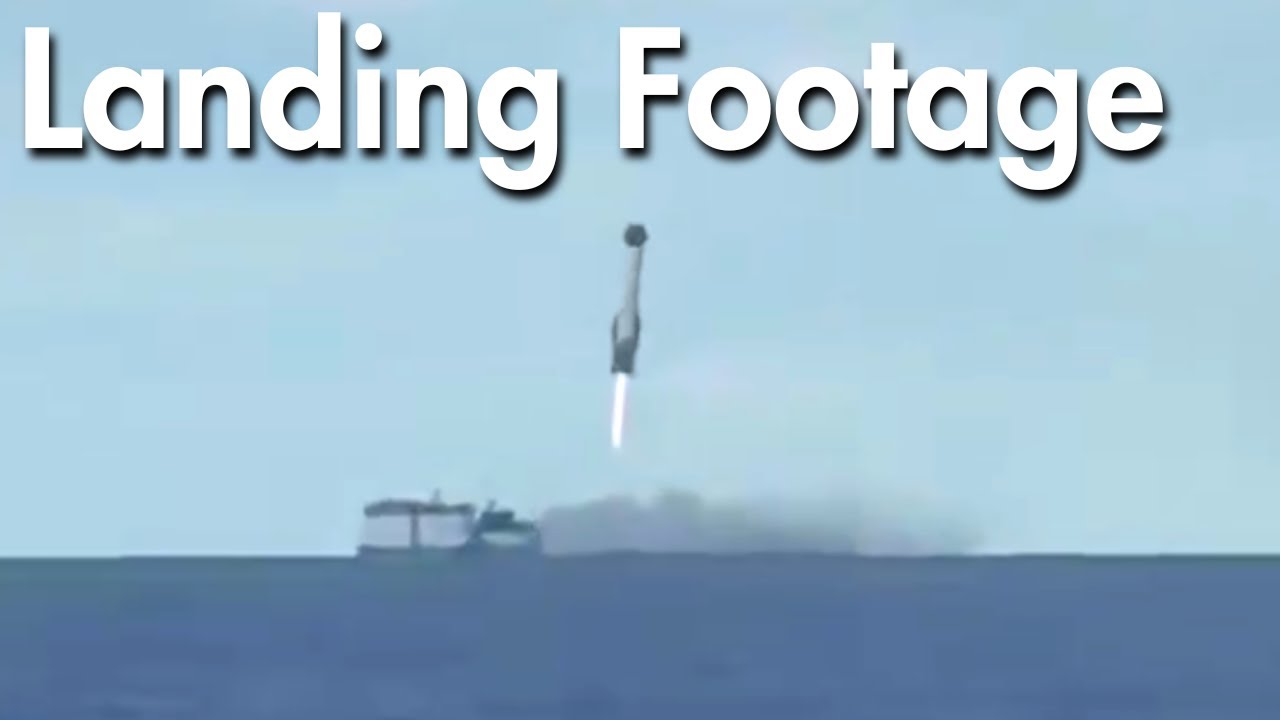 A Closer Look At New Glenn's Booster Landing