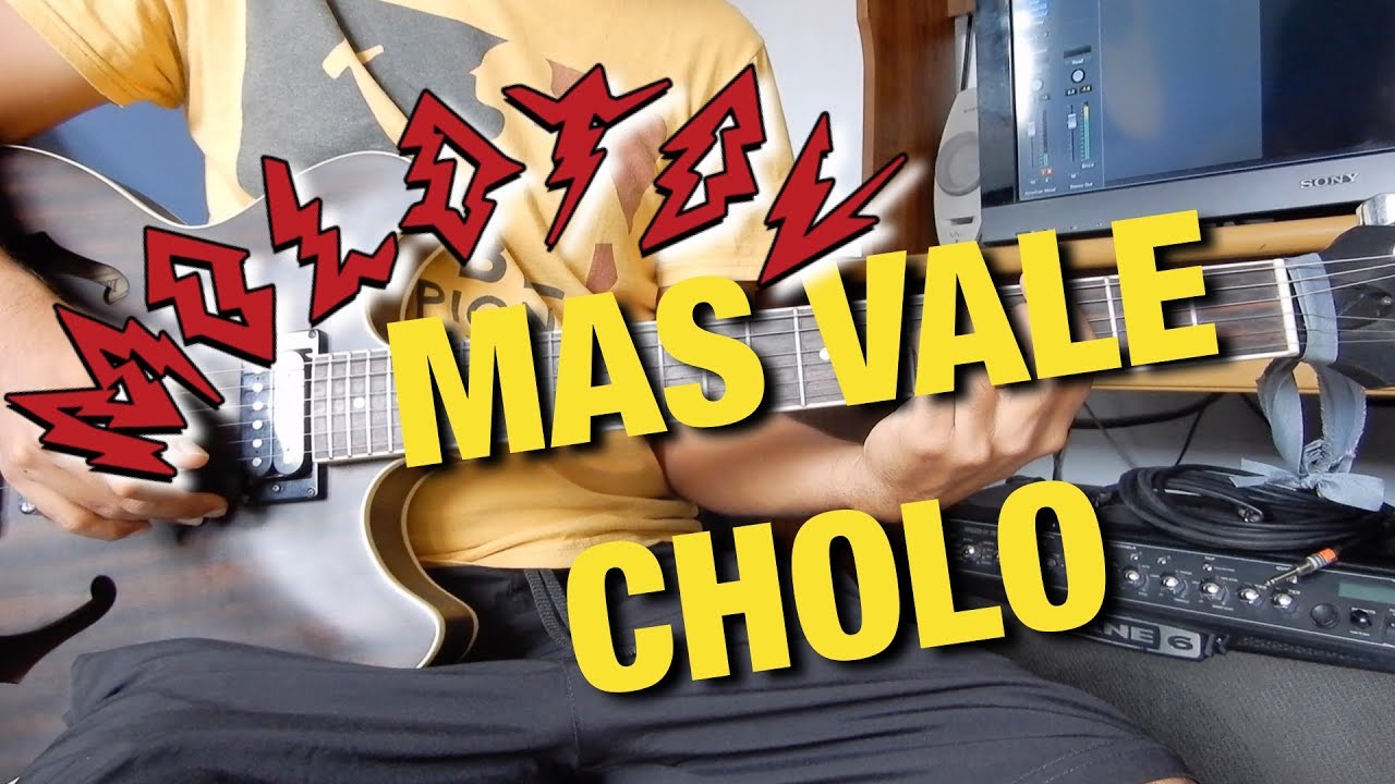 Mas Vale Cholo - Molotov // Video-Guía (Guitar Cover) || El Richi!