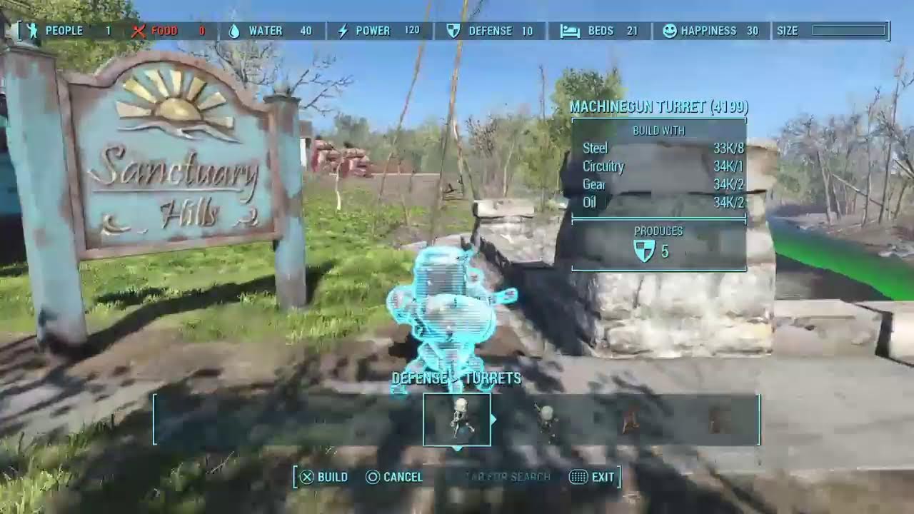 Fallout 4 Sanctuary Building with mods