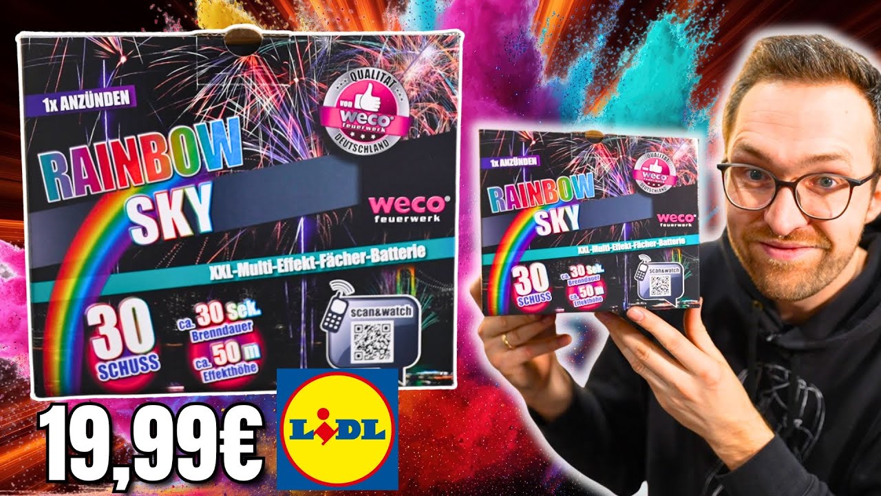 Beste Lidl-Batterie?! 🤔| RAINBOW SKY von Lidl 🔥