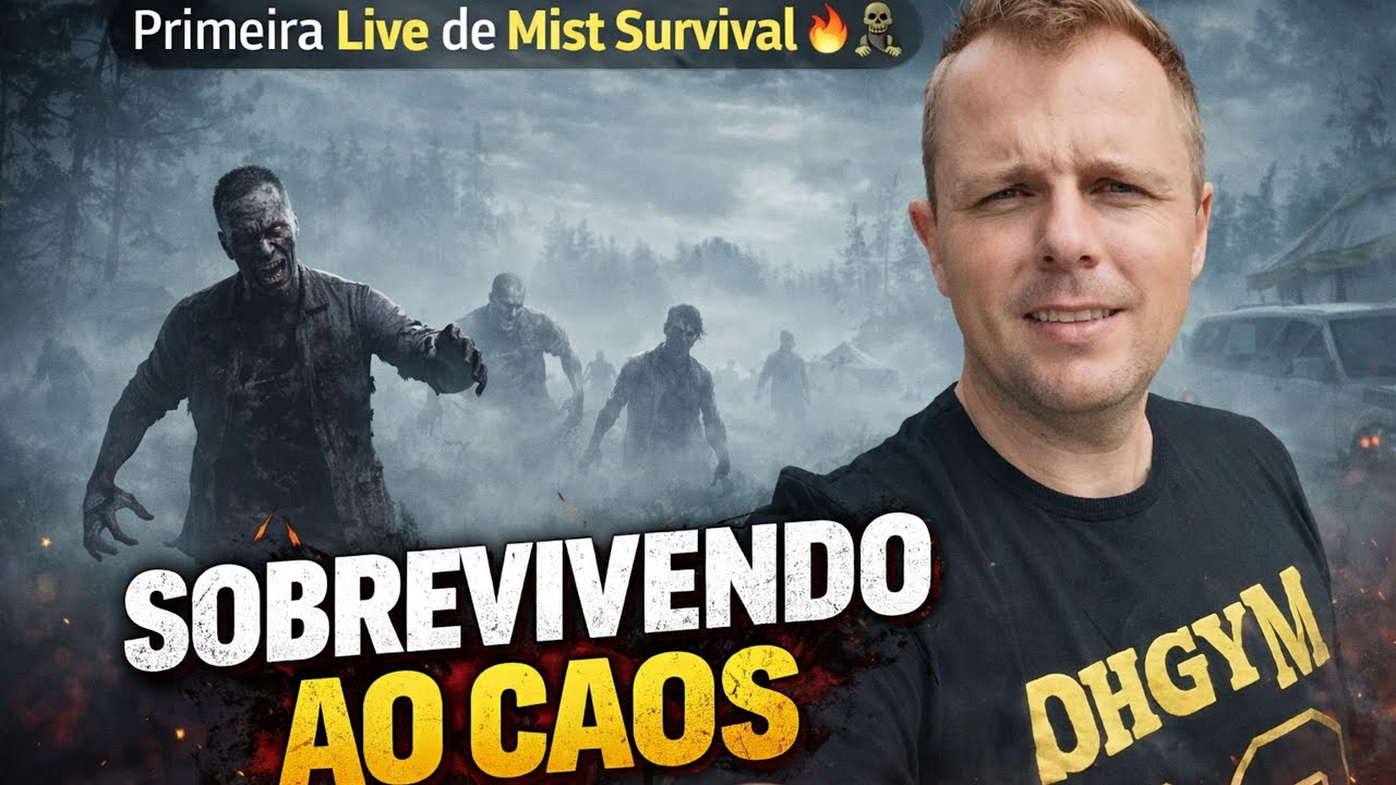 SOBREVIVENDO AO CAOS | Primeira Live de Mist Survival 🔥🧟‍♂️
