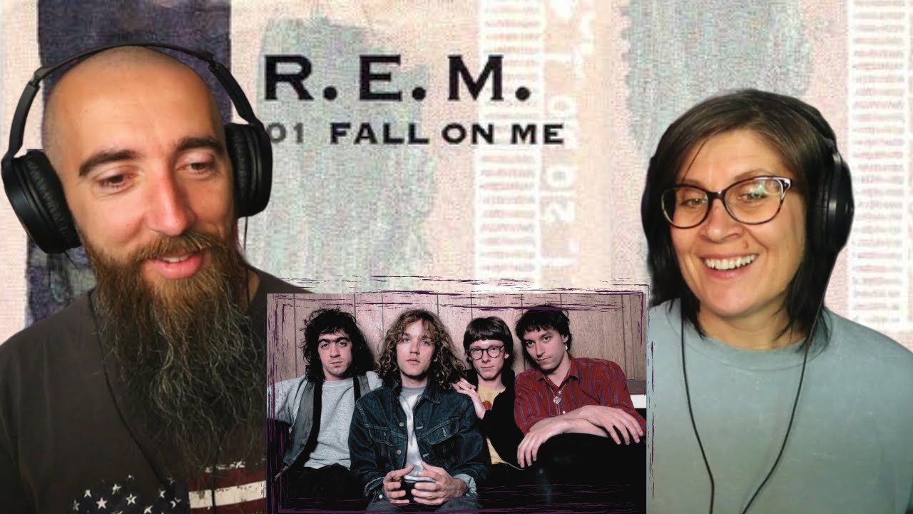 R.E.M. - Fall On Me (REACTION) with my wife