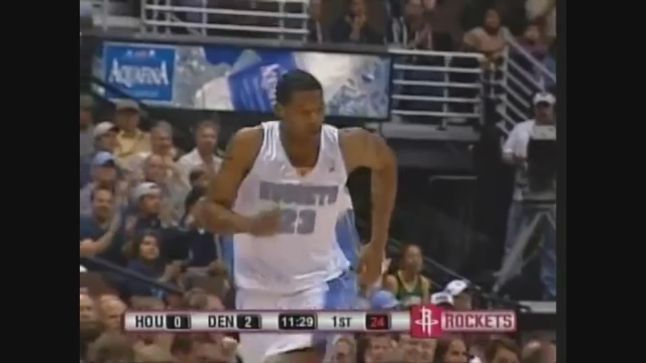 Marcus Camby 20 Points 3 Ast Vs. Rockets, 2003-04.