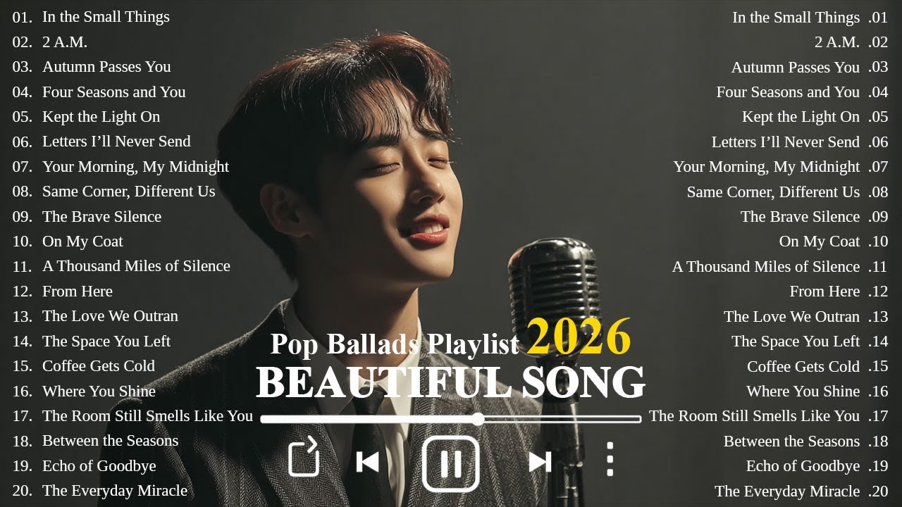 Romantic Ballads 2026 | Beautiful & Emotional Love Songs | K-Drama OST Style