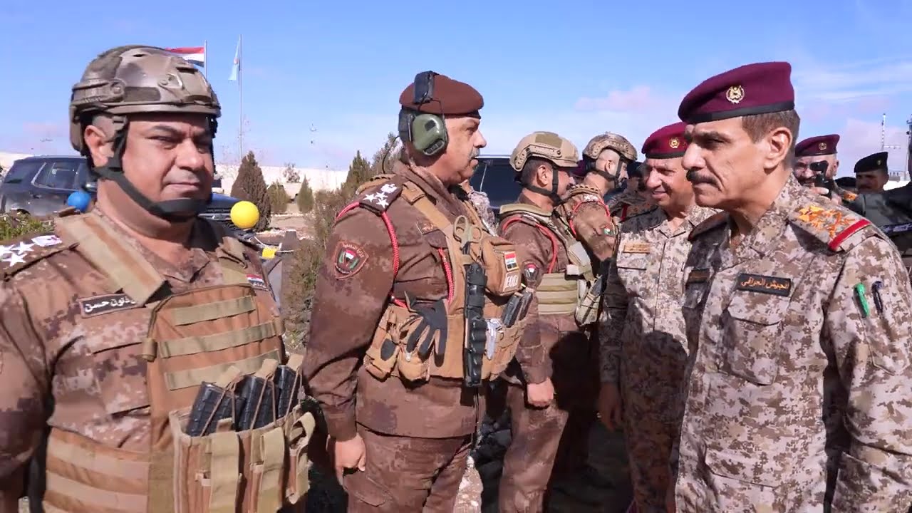 رئيس أركان الجيش يستطلع اللواء 71 الفرقة الخامسة عشرة ويتفقد الشريط الحدودي ضمن قاطع غرب نينوى