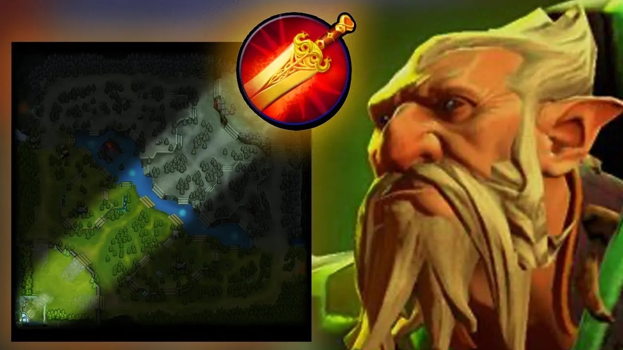 Radiance on Lone Druid?? [Full Match Gameplay Dota 2] 7.38c