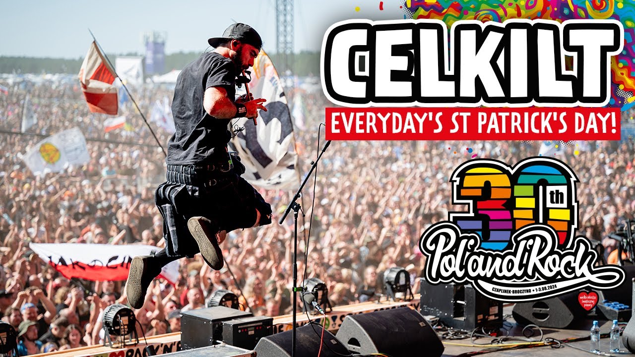 CelKilt – Everyday's St Patrick's Day! #polandrock2024