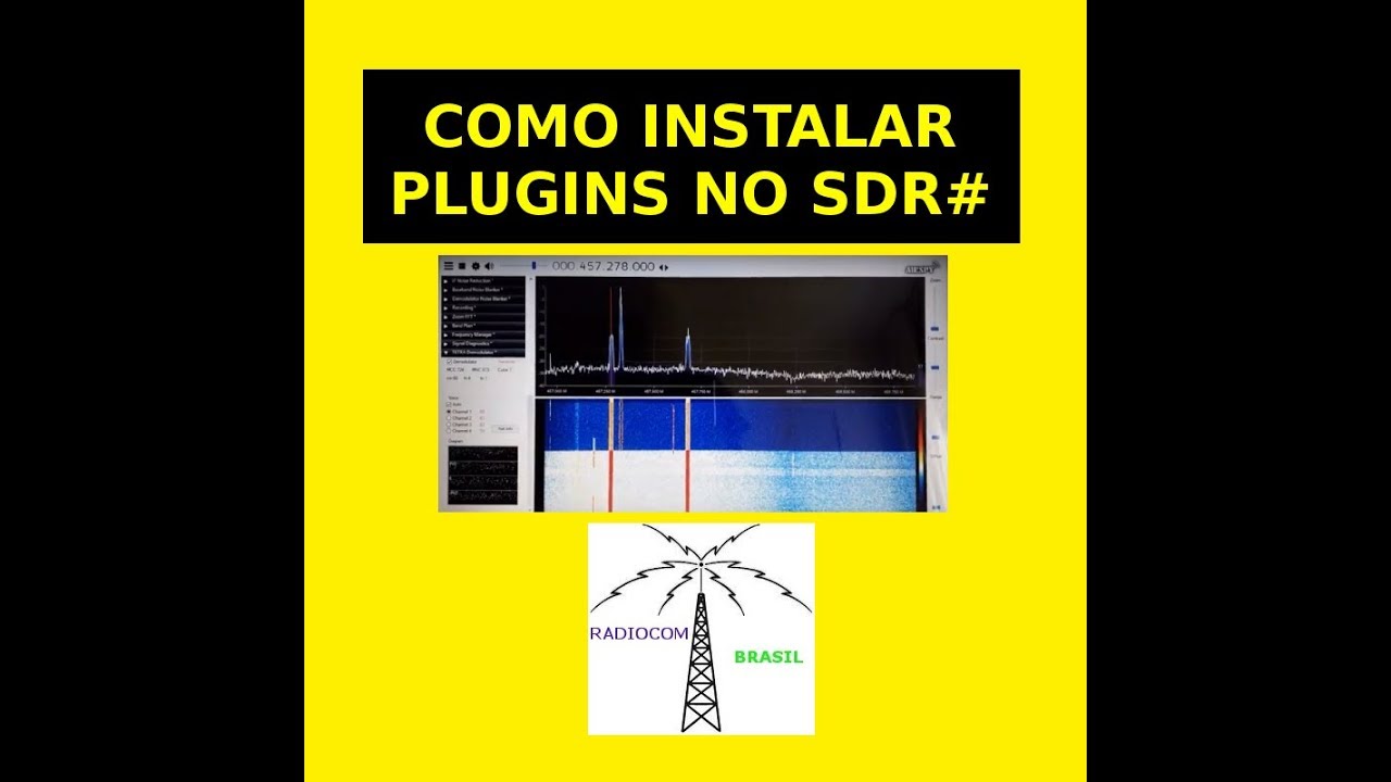 COMO INSTALAR PLUGINS NO SDR SHARP ( SDR# ) - RADIOCOMBRASIL