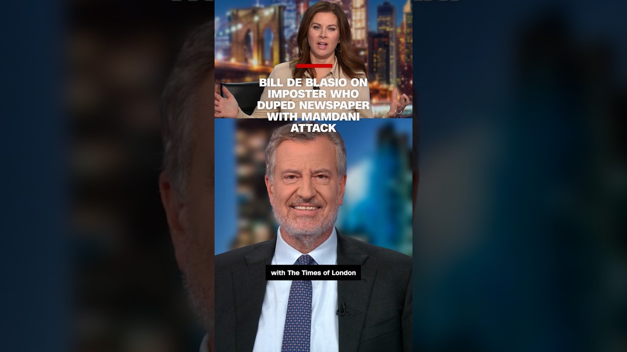 Bill de Blasio o oszustwie, kt&oacute;re oszukało gazetę atakiem na Mamdaniego