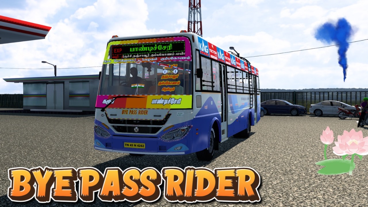 TNSTC BUS -BYE PASS RIDER Euro Truck Simulator 2