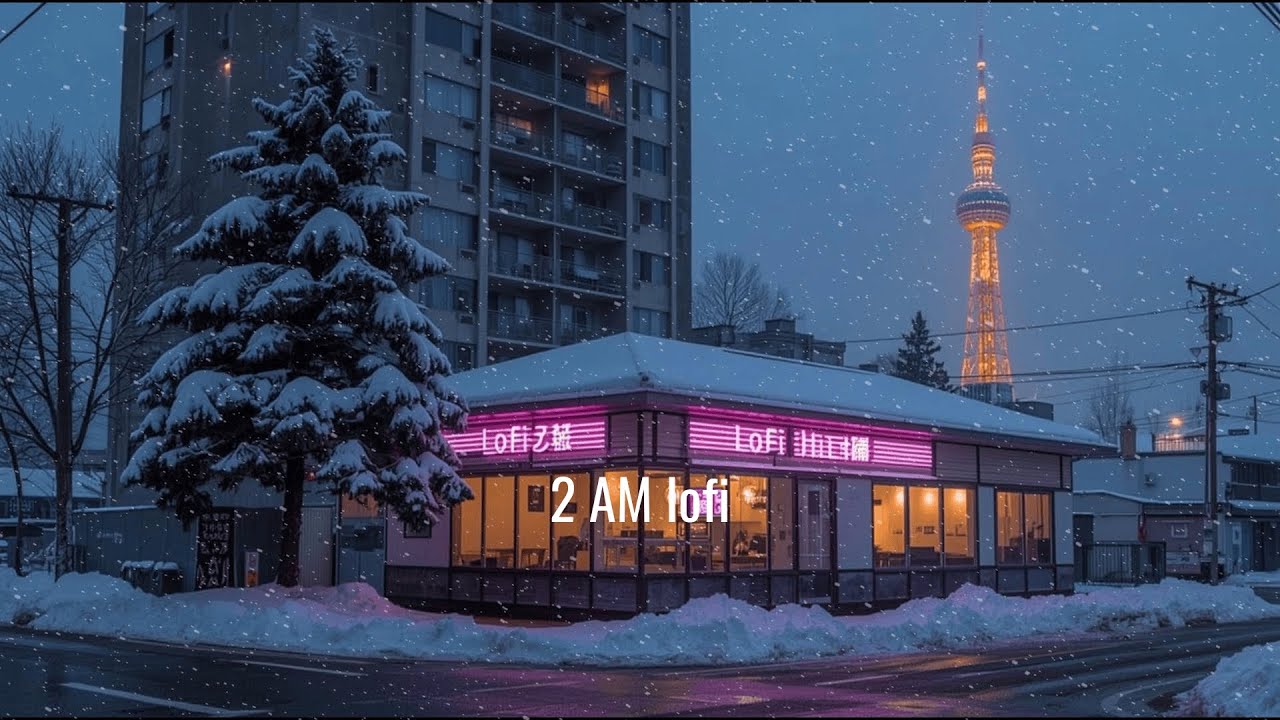 2 AM Nostalgic Lofi Chillhop ❄️ 90s Lo-Fi Beats for Late Night & Snowy City