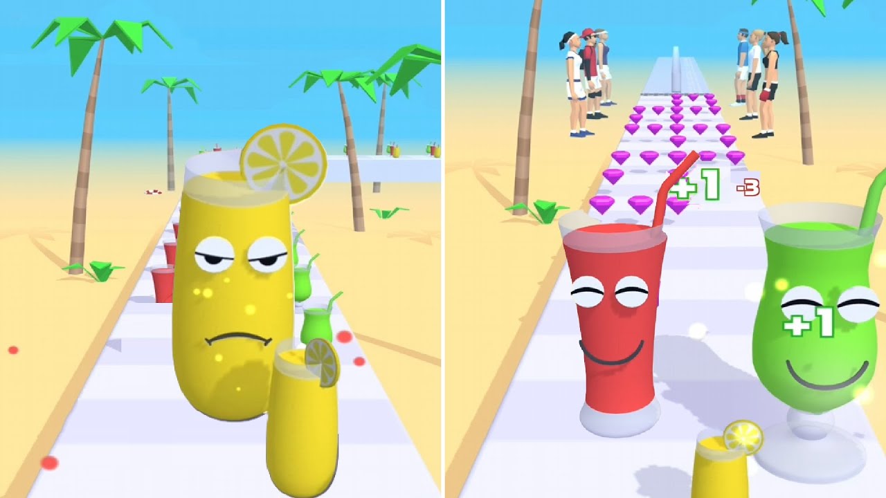 Juice Run Game! Refreshing & Fun ASMR Gameplay