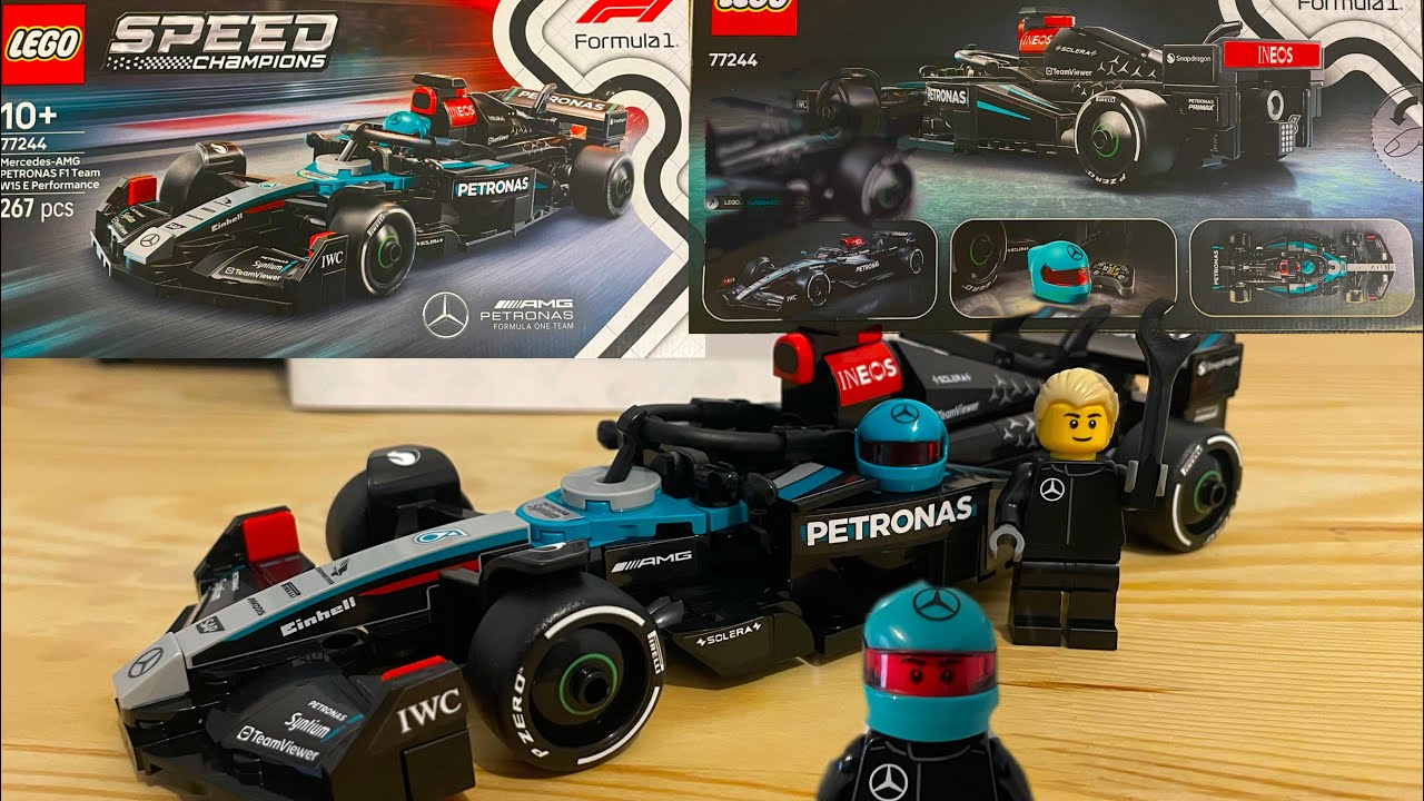 LEGO Formula 1 набор 77244 🏎️ | Обзор, сборка и детали болида F1