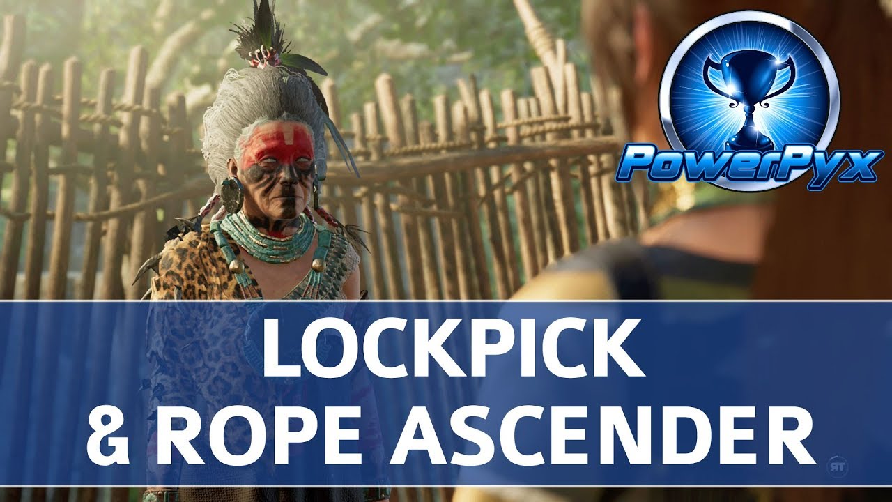 Shadow of the Tomb Raider - How to Get Lockpick & Rope Ascender