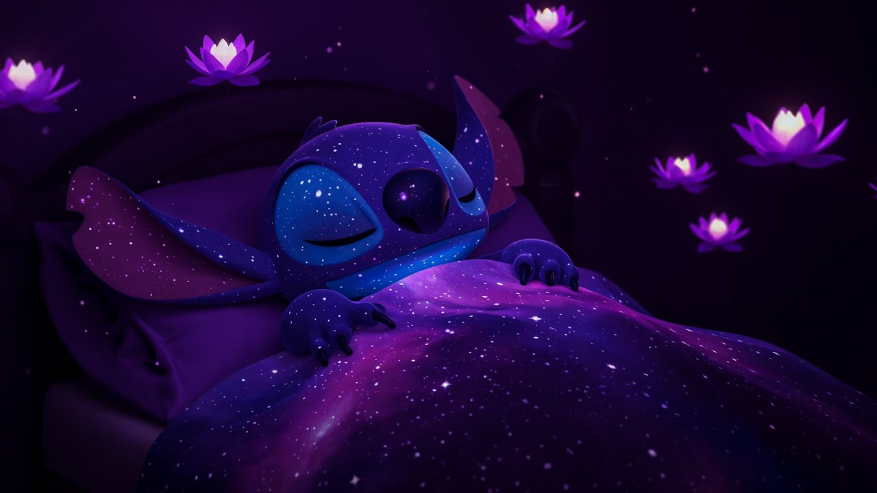 Stitch’s Dreamland Adventure 🌟 | Sleep Music & Lullabies for Restful Sleep 🧸