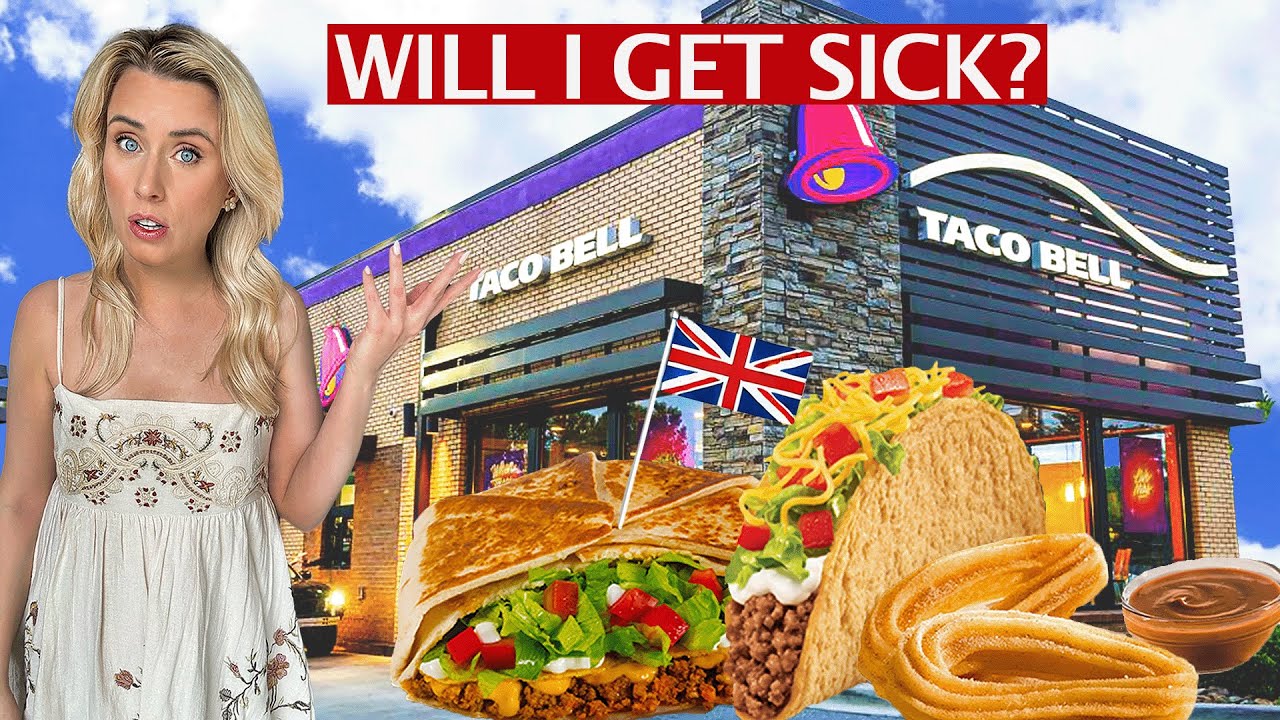 Brit Tries Taco Bell FOR THE FIRST TIME 🇬🇧 Is It That Bad??