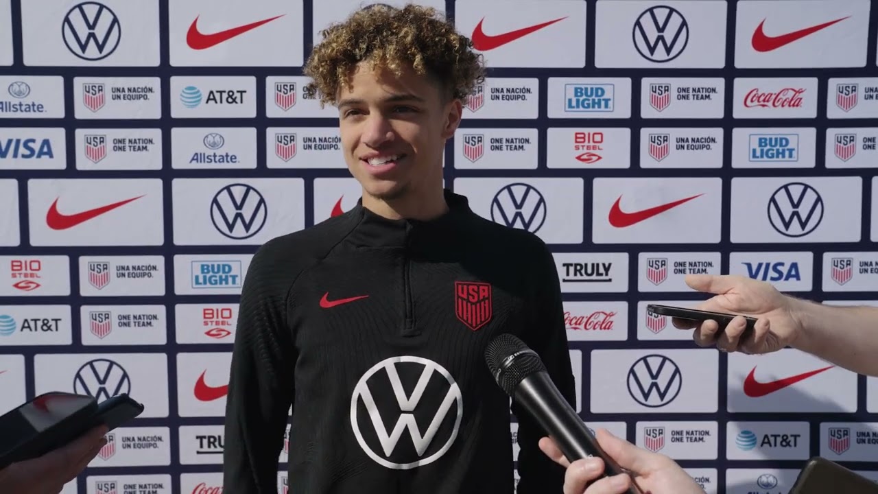 PRE-MATCH MIXED ZONE: Kevin Paredes | USMNT vs. Trinidad & Tobago | November 15, 2023