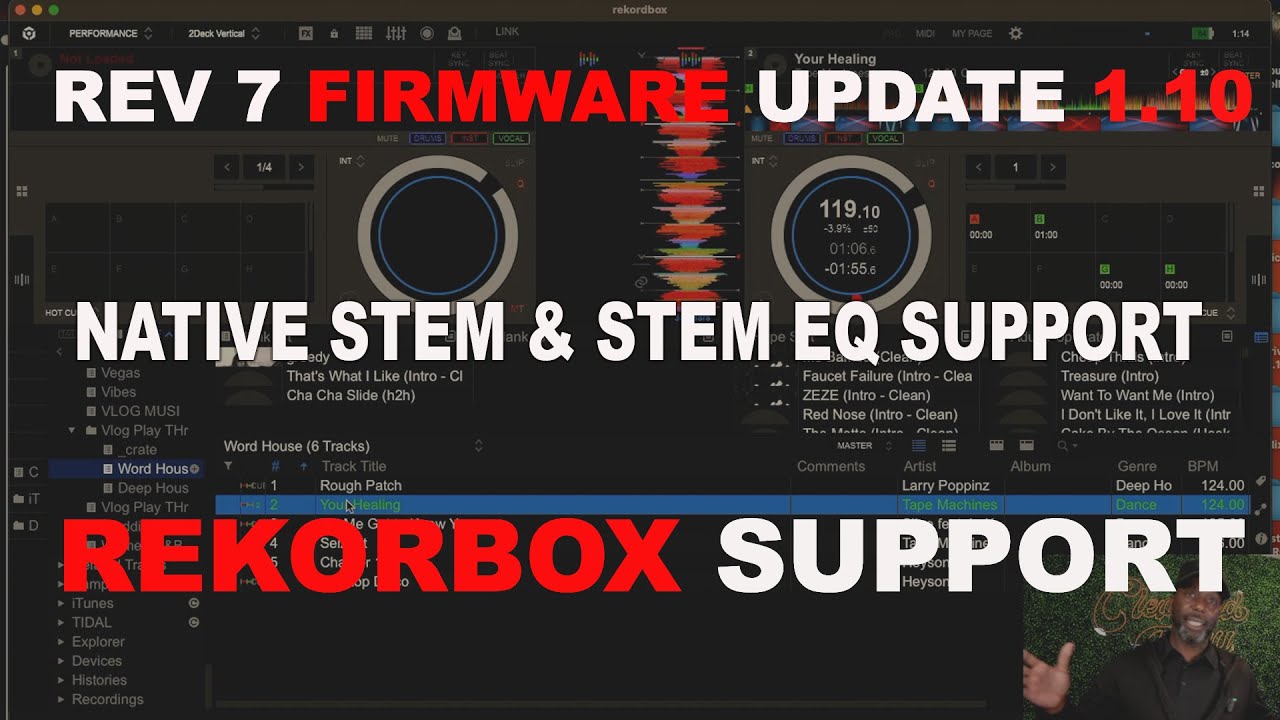 Rev 7 Firmware Update Brings Native Stem Support and Rekordbox!