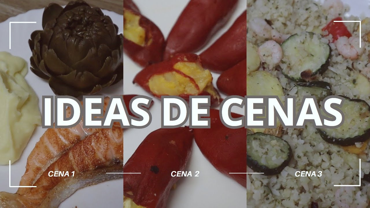 3 IDEAS DE CENAS RAPIDAS, SENCILLAS Y SALUDABLES | COCINA CONMIGO 👩🏼‍🍳